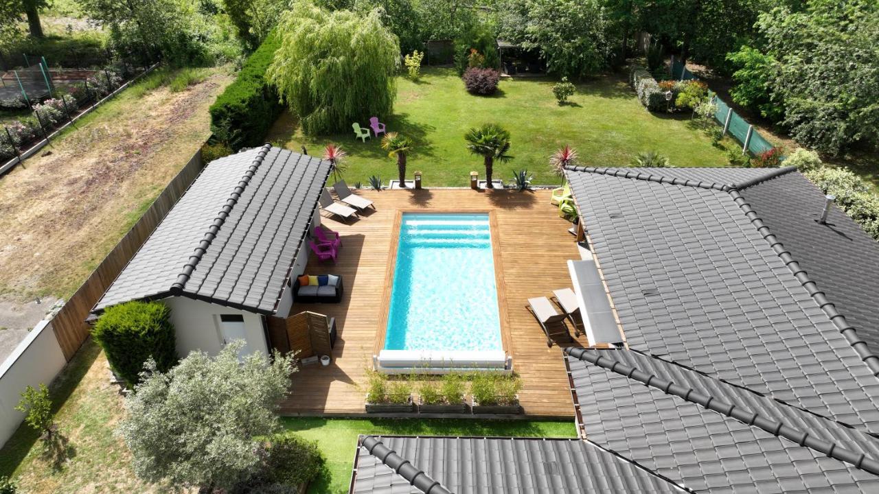 Chambre D'Hotes Les Iris A Mios Sur Le Bassin D'Arcachon Exterior foto